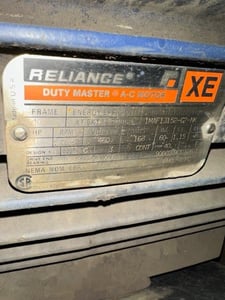 150 HP 1785 RPM Reliance, Frame 445T, 460 Volts, Squirrel Cage, electrically OK