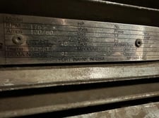 50 HP 1765 RPM General Electric, Frame 3326T, 230/460 Volts, Squirrel Cage, electrically OK