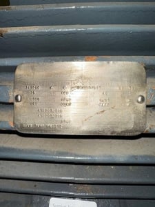 75 HP 1775 RPM Reliance Electric, Frame 365TSC, 460 Volts, Squirrel Cage, Refurb