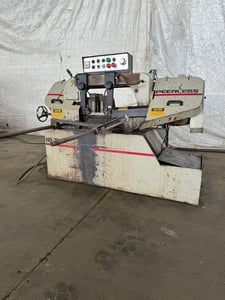 9" x 16" Peerless #HB-711A, horizontal band saw, 3 HP