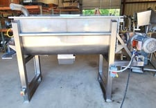 36 cu.ft. Lowe Industries #CD36, heavy duty sanitary Stainless Steel ribbon blender, 15 HP