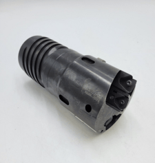 iscar isd-ec 3.500/ht38-42, deep single tube drills w/external 4-start thread