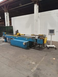 3" Addison McKee #DB76, CNC horizontal tube bender, BendPro Control, wiper die holder