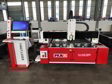 New Mag New Maq #FLC4015, Fiber Laser Cutting System, 3000 Watt, 157" x 59" Work Area, 0.8 G Speed