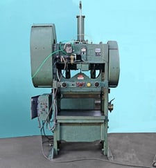 80 Ton, Rousselle #8SS40, Straight Side Press, 40" x 30" Between Post, 2" Stroke, 7.5 HP, 230 V., 1979