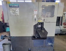 16.5" Tsune #TK5C-101GL, CNC Circular Saw Ferrous Metal, 24" Stroke, 120 RPM, 15 HP, 38 Gal Coolant Tank, 2001