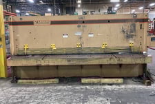 1/4" x 12' Standard Industrial #AS250-12, hydraulic power squaring shear, 36" front operated power back gauge