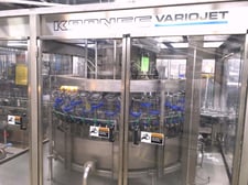 Krones #Varopjet, 45 Valve Rotary Ionized Air Rinser, 10' L x 10' width, 8' H, 1999