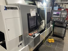 Okuma #LB-3000EX-MY, 22.8" swing, 12" chuck, 3.1" bar, 40" centers, 13.39" dia., 39" lgth, A2-8, OSP P200L