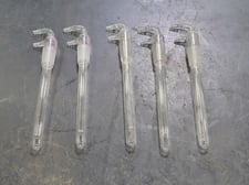 Laboratory glassware, assorted, lot of 63