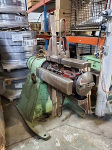 6000 lb. Littell #60-24, non-powered coil reel, 24" width, 60" outside dimensions, 16"-20" ID, manual