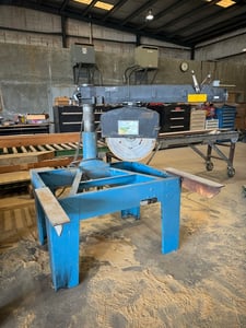 Original radial arm saw, 7.5 HP, 20" blade, 230/460 V. 3 phase