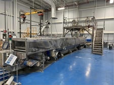 Effytech #GP402, Horizontal Pouch Form Fill & Seal, 80 Pouches/Min, (4) Auger fillers, 240 V., 2016