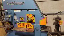 6" x 6" x 1/2" Scothman #FI8510-20M, Ironworker, 85 Ton, 10" Throat, 2019