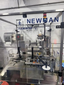Newman #CTE-350, Tamper Evident Automatic Carton Labeler, 350 CPM, 230V., 1-Phase, 2007