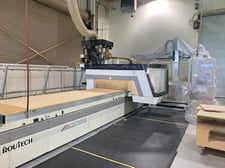 SCMI #Routech-Record-132NT, CNC router, 5' x 14' table, 120" X, 51" Y, 12" Z, 6000 RPM, 2007