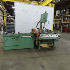 14" x 21" DoAll #TF-1421HA, automatic feed tilting frame band saw, vari-speed, 230 V.