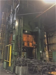 4000 Ton, Clearing #H-4000-92-84, Straight Side Hydraulic Press, 60" Stroke, 92" x 84" Bed Size