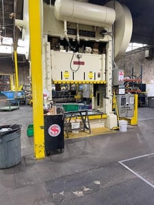 250 Ton, Usi Clearing #S2-250-84-54, Straight Side Press, 12" Stroke, 40 SPM, 84" x 54" Bed Size, 50 HP