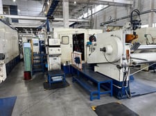 Asahi Okuma #AOT-16B, 2-die 2 blow heading machine, 4 feed rolls, 100 PPM, rebuilt 2012