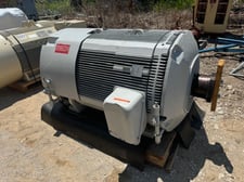 500 HP 900 RPM Westinghouse, Frame 6809L, TEFC, 1.15 service factor, SB, 2300/4000 Volts