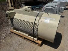 400 HP 708 RPM Toshiba, Frame N6-310, TEFC, BB, 2300/4000 Volts
