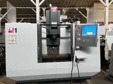 Haas #TM-1, vertical machining center, 10 automatic tool changer, 30" X, 12" Y, 16" Z, 4000 RPM, #40, 7.5 HP