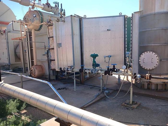 Rentech #Crossflow style watertube, MAWP 200psig @ 500°F, tubes 700°F, 2016