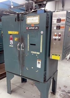 36" width x 36" H x 21" L Grieve #323, Cabinet Oven, 400°F