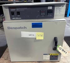 18" width x 15" H x 18" D Despatch #LBB1-23A-1, Cabinet Oven, 400°F, 120 V.