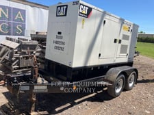 100 KW Caterpillar #XQ100, diesel generator set, dual volt, Tier 3, 2013