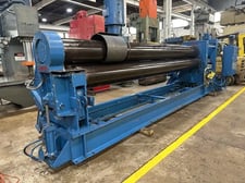 1/2" x 15' Bertsch #11, plate roll, 15" roll diameter, hydraulic drop end, hydralic rear & bottom roll