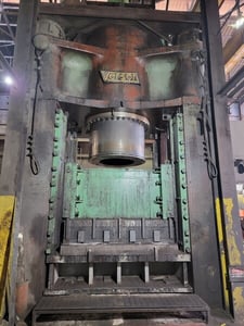 5000 Ton, Verson Press, 96" daylight, 24" Shut Height, 72" stroke of platen