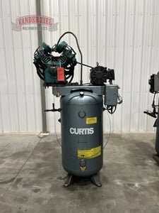 Curtis #CV969BA, air compressor, 10 HP, #16766