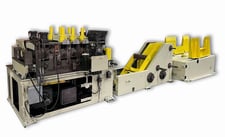 10000 lb. Sesco, HD coil feed line, feeder straightener combo unit, coil cradle w/debender, 16" width, 72" OD