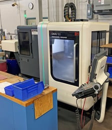 DMG, Mori Deckel Maho #DMU-50, CNC vertical machining center, 5-Axis, 2011