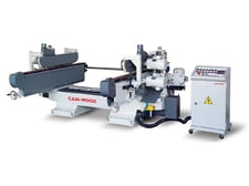 Cam-Wood #Set-82-TS-SX, Double End Tenoner, 98" Capacity, 3600 RPM, 52 FPM, 1 HP, 460 V., 2026, new