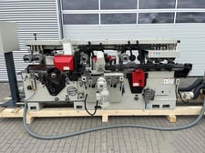 Leadermac #H-25-R, Moulder, 5-Head, 9-13/16" x 6-5/16" Capacity, 6000 RPM, 196 FPM Feed Speed, 400 V., 2005