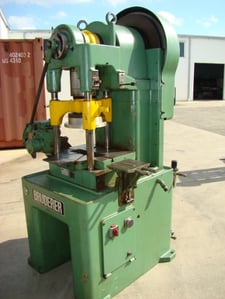 30 Ton, Bruderer #BSTA30, High Speed Production Press, 1.57" Stroke, 8.5" Shut Height, 11" x 21" Bed, 600