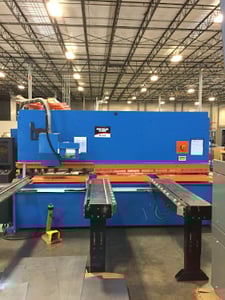 1/4" x 10' Ermak #CNC-HVR-10X, Power Squaring Shears, 39" Back Gauge, 15 HP, 24 SPM, 2007