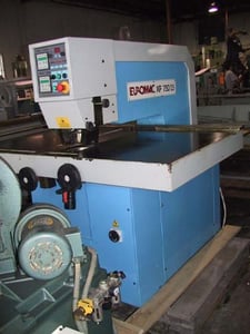 25 Ton, Euromac #750, Hydraulic Punch & Die Clamp Machine, 30" Throat, 30" x 30" 1999