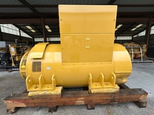 3100 KW, 1800 RPM, Caterpillar #SR5, diesel generator end, 7967/13800 Volts, 3-phase, sound attenuated