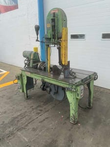 18" x 20" Marvel #8, 400 FPM, 14' 8" Blade, 32" x 25" Table, 1 HP