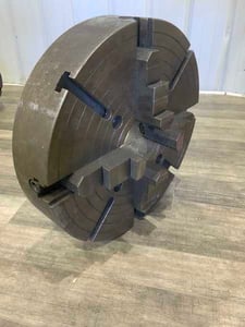 21" diameter, 4-Jaw Chuck
