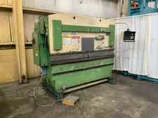 60 Ton, LVD #PPBL 60/25, Hydraulic Press Brake, 80.7" between housing, 8" Throat, 3.9" Stroke, 6.4 HP, 100" OA
