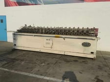 18 Stand, Tishken #18-MLW-1-1/2, Rollformer, 6" Roll Space, Air-Clutch, 20 HP