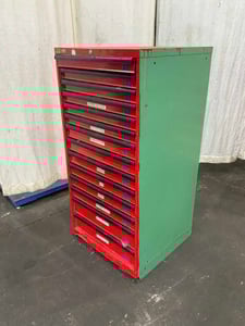 13 Drawer Lista Cabinet, 28" W x 28" D x 59" H