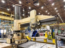 12' -26" Carlton #5A, Traveling Base Radial Arm Drill, 2300 RPM, 50 HP, 1984