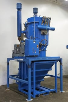 300 cfm Demarco #MV10E, high vacuum dust collector