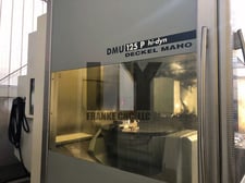 DMG, Mori Deckel Maho #DMU-125P-hi-dyn, vertical machining center, 5-Axis, 60 automatic tool changer, 49.2"